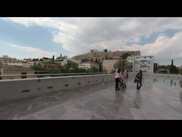 acropolis parthenon museum roof  athens greece archaeology thetrek 3d vr180 vr 180 3 24 st