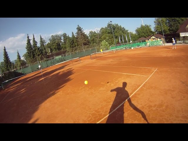 Watching The Ball In Tennis