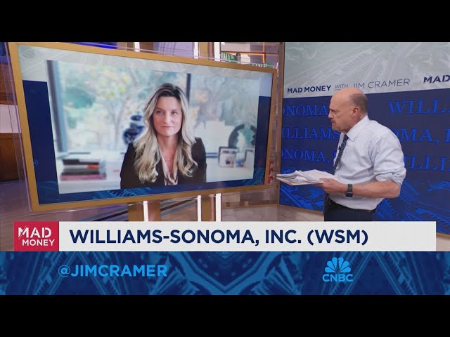 Williams-Sonoma CEO Laura Alber goes one-on-one with Jim Cramer