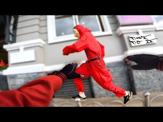 Parkour POV MONEY HEIST TEAM Rob Guns From SWAT | LIVE ACTION MOVIE | FLAMAN