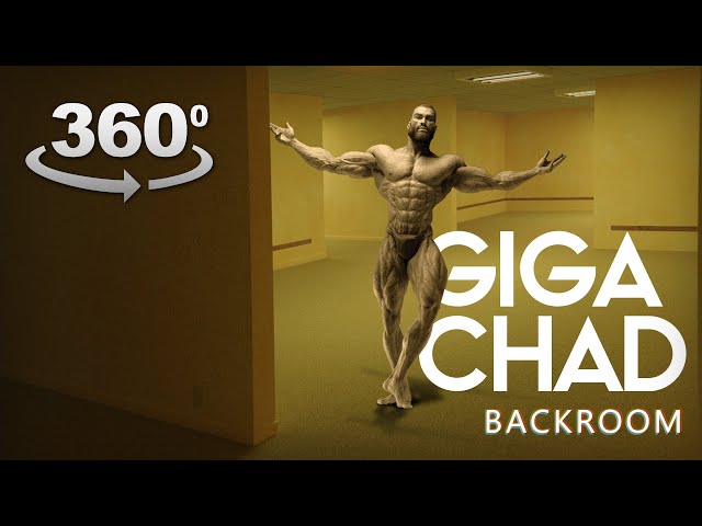 360° Backrooms with Gigachad (Found Footage)