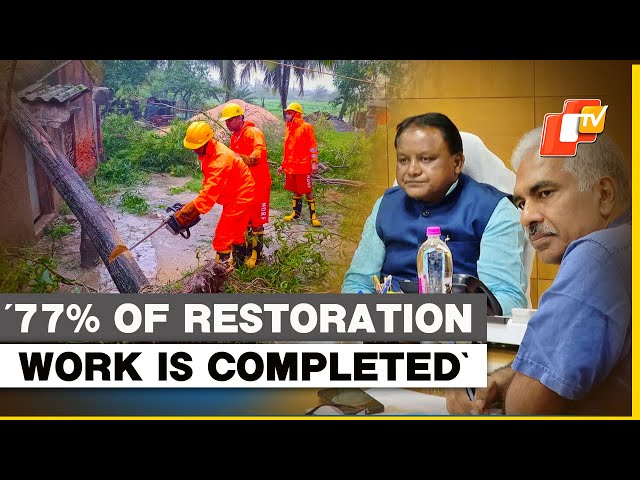 Cyclone Dana Impact: Odisha CM Updates On Restoration Work Underway In Cyclone-Hit Districts