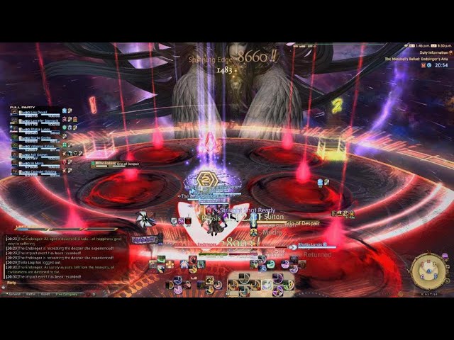 FINAL FANTASY XIV Endwalker - Endsinger Extreme, Ninja POV, first clear