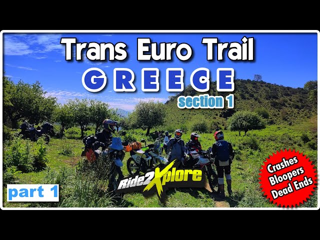 Epirus Trail Ride Part 1 #701 #πίνδοσ #transeurotrail #greece #701 [English Subtitles]