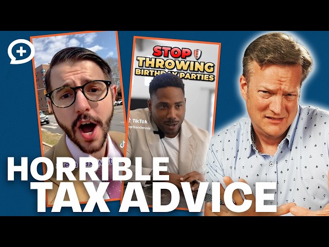 Financial Advisors React to Horrible Tax Advice on TikTok