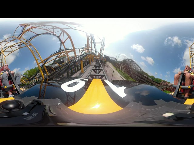 Kennywood Steel Curtain 360 POV Starring the Super 70s Steelers!