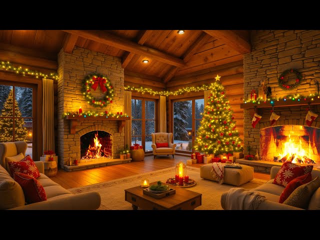 Best Christmas Songs of All Time🎄Relaxing Christmas Carols✨Christmas Ambience