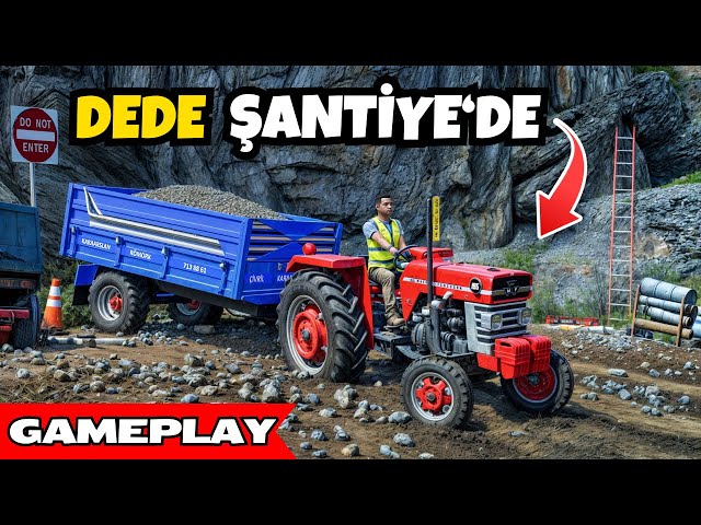 HIS PEER PEOPLE HAVE RETIRED, SHE IS STILL TAKING OUT | FARMING SIMULATOR 22 TURKISH GAMEPLAY