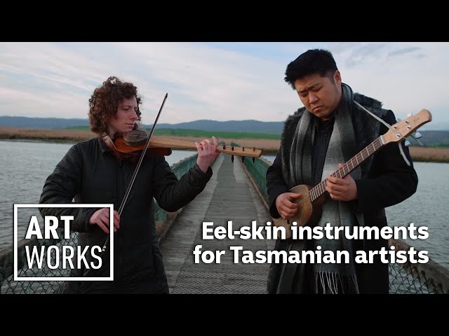 Are these the first eel-skin instruments in the world? | Art Works