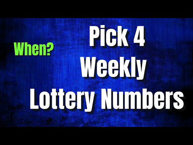 Pick 4 Lottery Number Weekly Suggestions for October 22-October 28