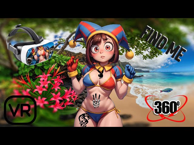 The Amazing Digital Circus  Finding Challenge 🎪 🔍 Pomni girl 🔍 But it's 360° VR Part 1274+