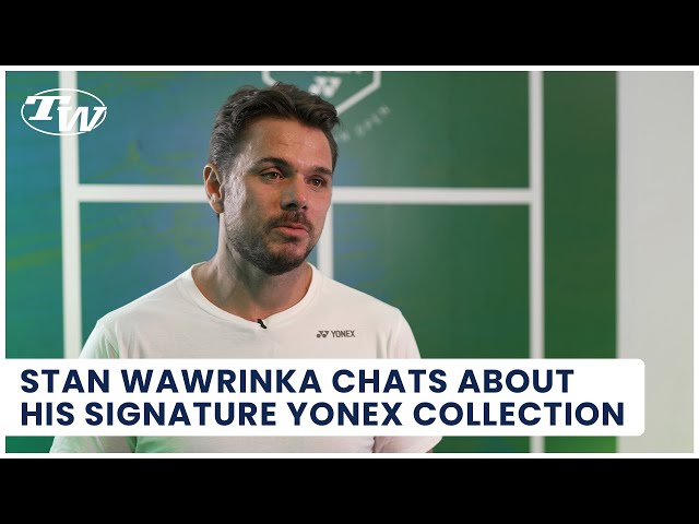 Stan Wawrinka at Club Yonex answers your questions; & info on his Stan the Man tennis apparel!