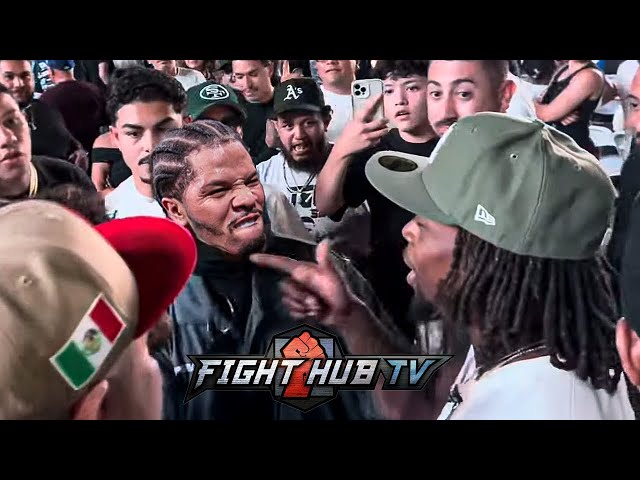 Gervonta Davis ALMOST BRAWLLED With Keyshawn Davis At Mike Vs. Jake Fight