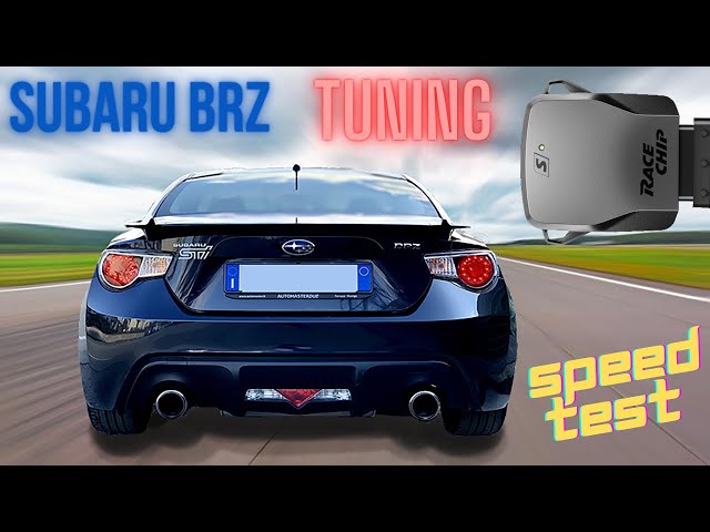 SUBARU BRZ - RACE CHIP TUNING  - SPEED TEST