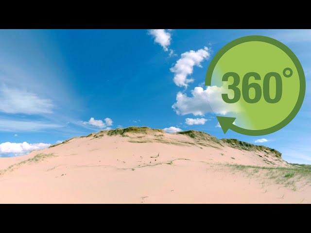 The dunes of Prince Edward Island in 360