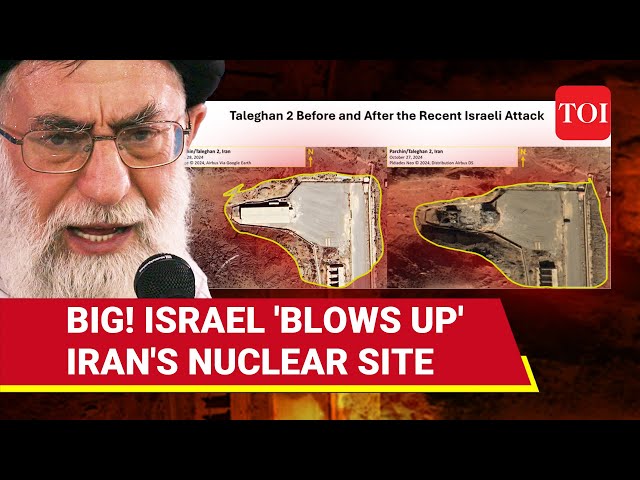 Israel Bombards Iran's Top Secret Nuclear Research Site In Parchin | Satellite Pics Drop Bombshell