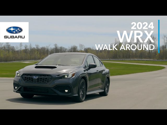 2024 Subaru WRX Walk Around - The authentic sports car for everyday performance