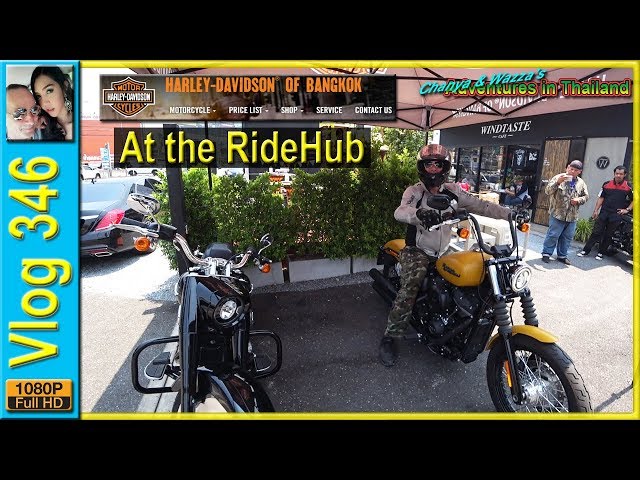 Bangkok Bikerz - Harley Davidson test rides at the RideHub