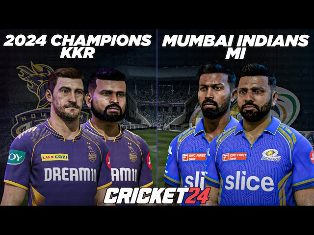 Can MI Beat IPL 2024 Winners KKR? | Cricket 24