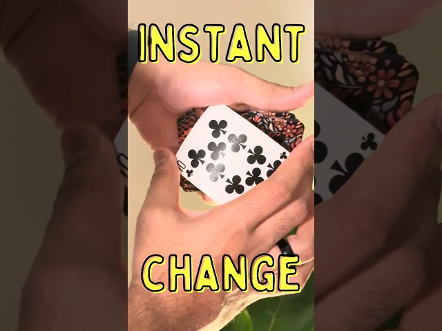 Instant Card Color Change Tutorial – Learn This Mind-Blowing Magic Trick!