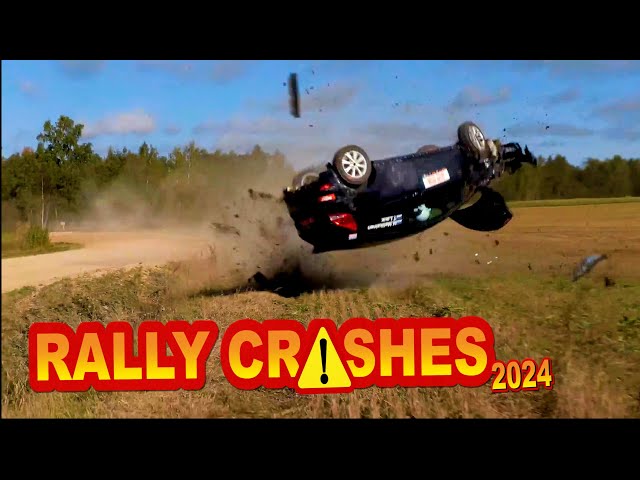 INSANE RALLY CRASHES & FAILS - Tercera semana Septiembre 2024 35/24