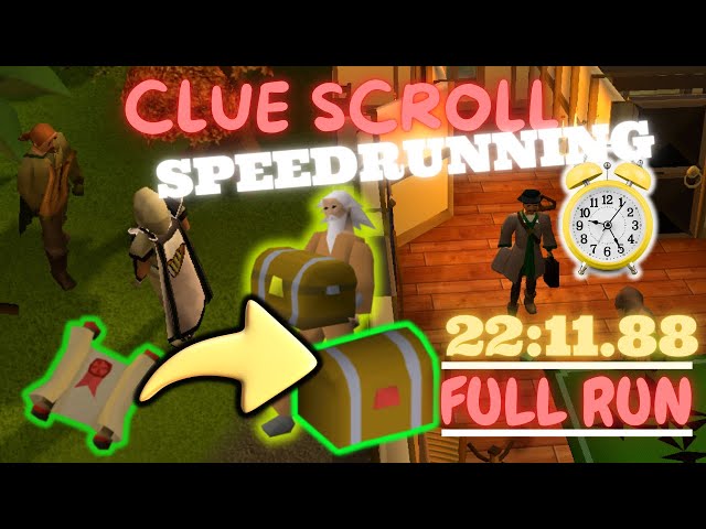 [RECORD] - OSRS Clue Scroll Speedrun 22.11