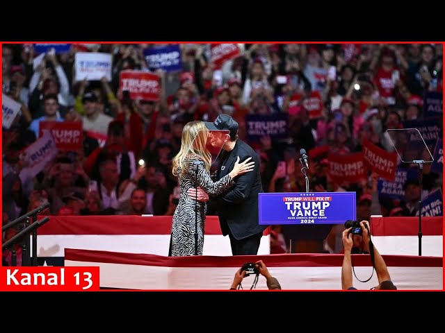 Elon Musk and Melania Trump speak ahead of Trump's Madison Square Garden rally in New York