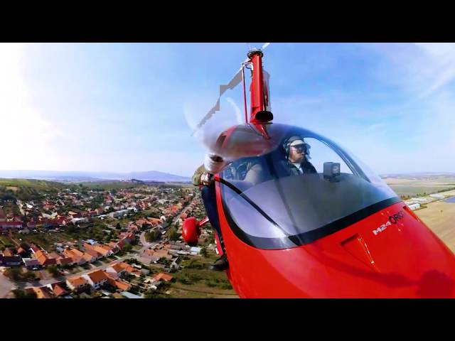 Helicopter Czech republic 360° video