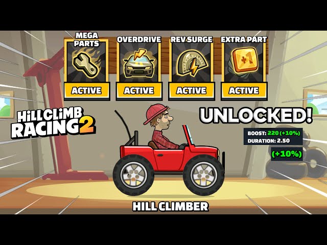 Hill Climb Racing 2 - New Mastery JEEP Unlocked and Fully Upgraded GamePlay