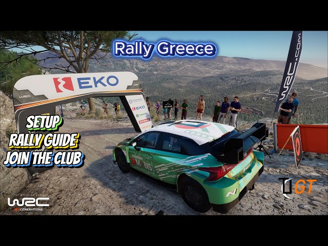 Acropolis Rally Greece | Setup | Guide | WRC Generations