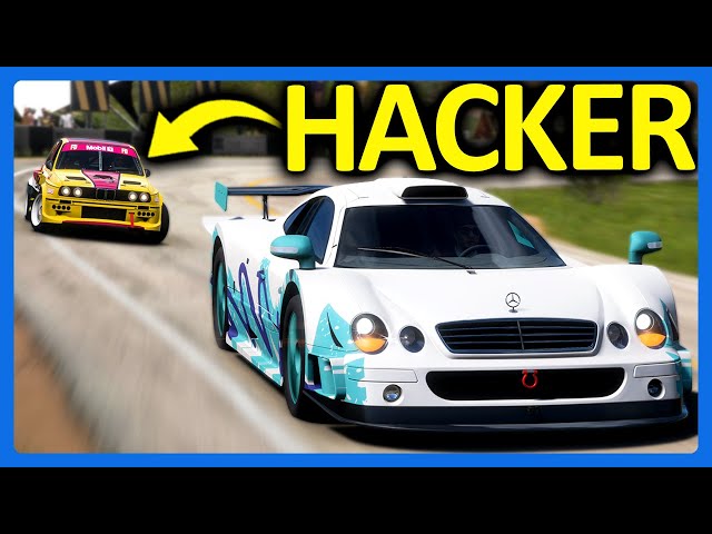 How I Beat a HACKER in Forza Horizon 5!!