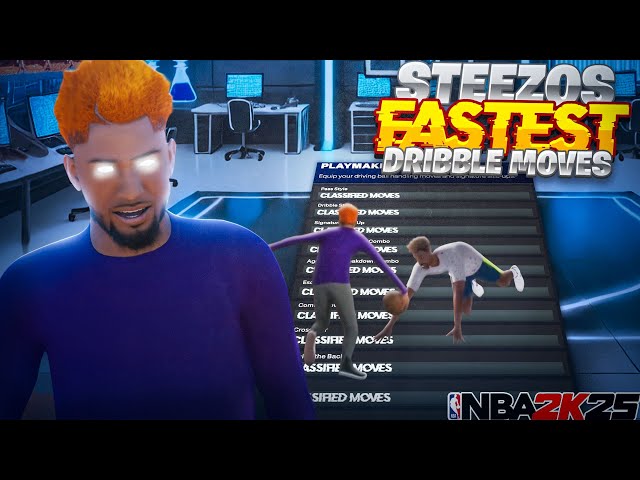 THE #1 FASTEST DRIBBLE SIGS IN NBA 2K25 | THESE MOVES WILL BREAK NBA 2K25 | HOW TO DRIBBLE FASTER