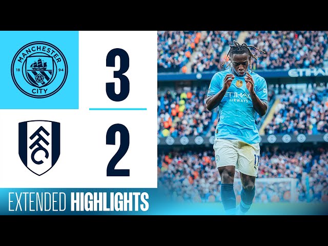 EXTENDED HIGHLIGHTS | Man City 3-2 Fulham | Kovacic brace in hard fought win!