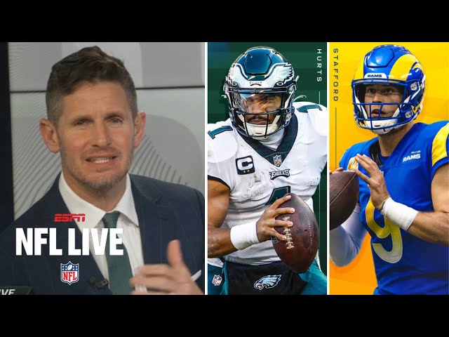 NFL LIVE | Stafford can't outplay Jalen Hurts! - Dan Orlovsky can't wait Eagles’ D-line to beat Rams