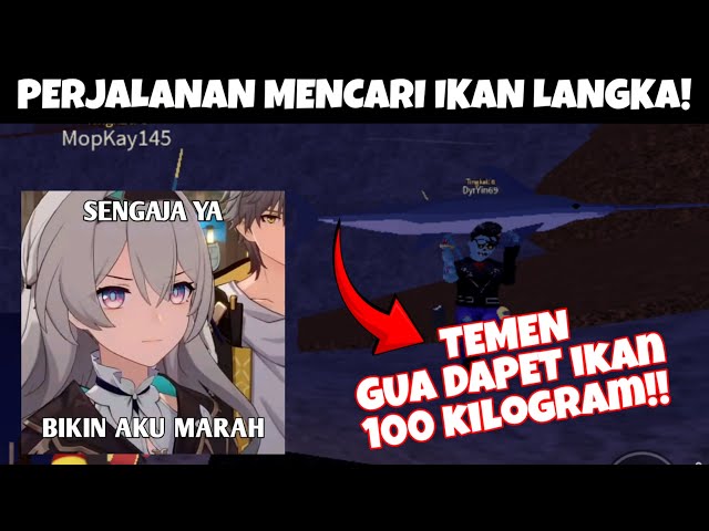 【ROBLOX INDONESIA】PERJALANAN MENCARI IKAN LANGKA GAMEPLAY #1