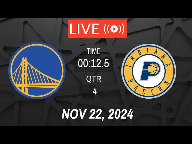 NBA LIVE! Golden State Warriors vs Indiana Pacers I November 22, 2024 Warriors vs Pacers 2K