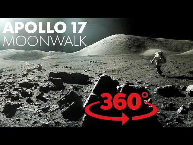 Cool VR walk on the moon with NASA