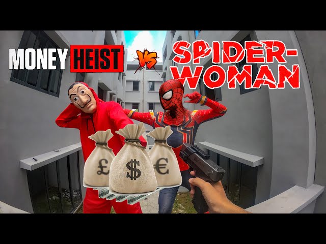 MONEY HEIST VS PARKOUR POV 10 ( Parkour escape pov )