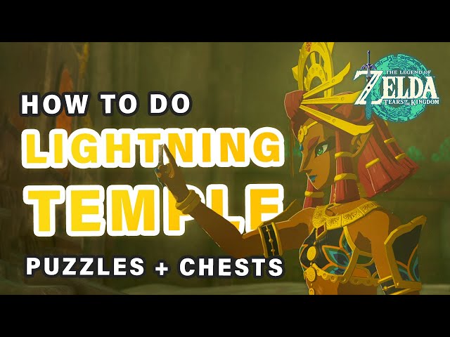 Lightning Temple | Puzzle & Chests Walkthrough ► Zelda: Tears of the Kingdom