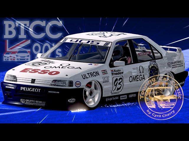 Beat that.. if you can! HotLap  Peugeot 405 BTCC @ Donnington National + Setup! rFactor2 / SimRacing