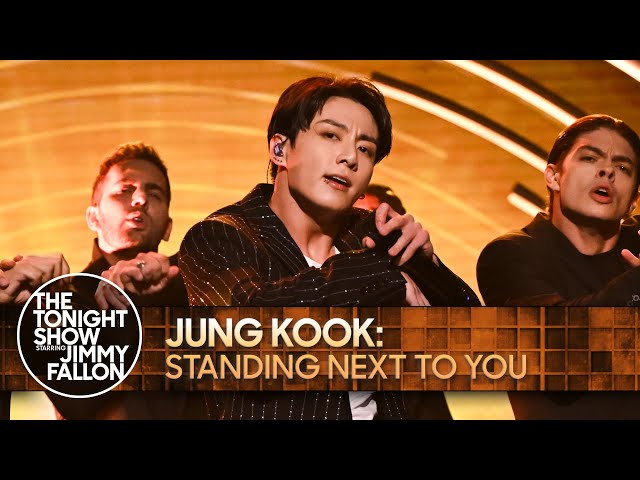 Jung Kook: Standing Next to You | The Tonight Show Starring Jimmy Fallon