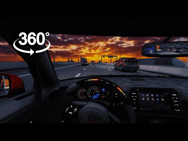 Trio in Assetto Corsa 360° / GT-R35