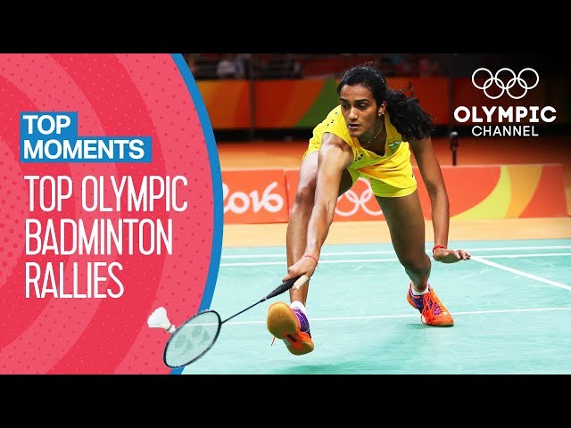 Top 10 Badminton Rallies at the Olympic Games! | Top Moments