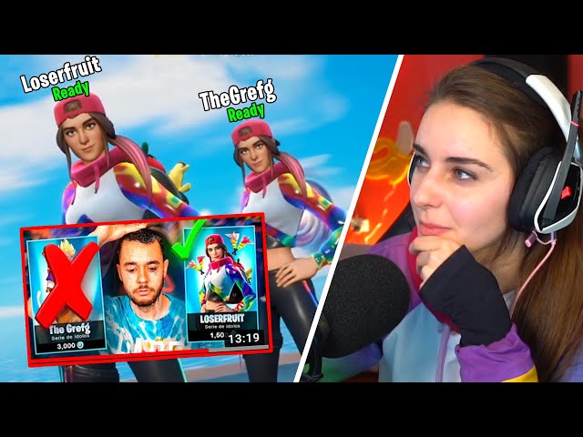 He is MAD my FORTNITE SKIN came out FIRST! (Grefg)