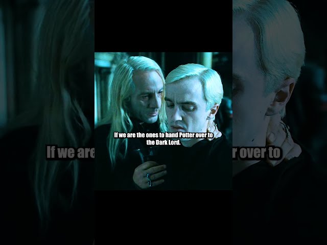 Malfoy is neither completely good nor completely bad.😢😢 #movie #harrypottah#shorts