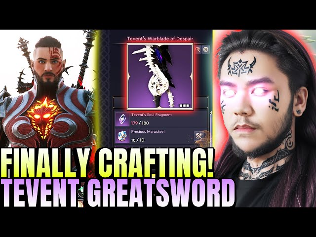 Craft $3000 Tevent's Warblade of Despair! | Sns/Gs 3800GS! - Throne And Liberty