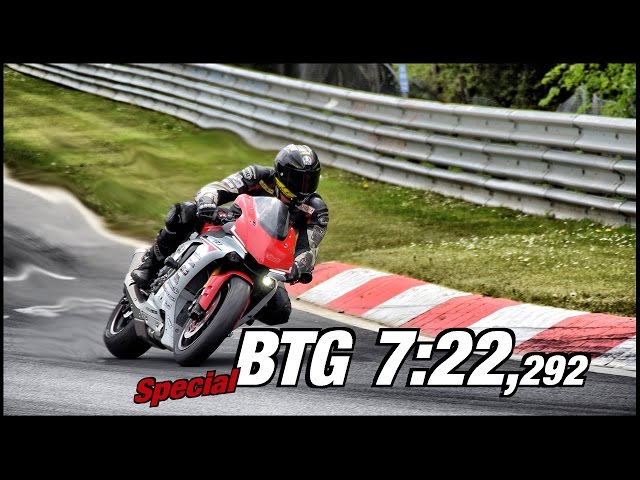 7:22 BTG Nordschleife Yamaha R1 2015 Special Nino Pallavicini [with Traffic]