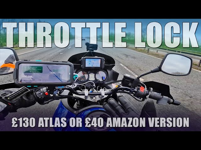 Throttle Lock: £130 Atlas or £40 Amazon Version Motorcycle Cruise Control