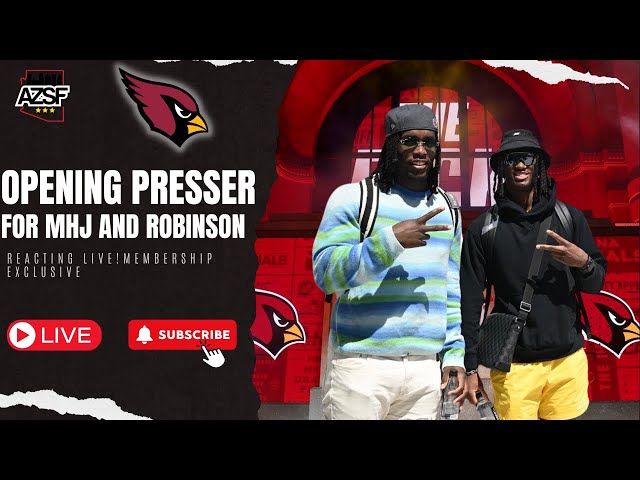 Reacting To Marvin Harrison Jr. And Darius Robinson Opening Presser