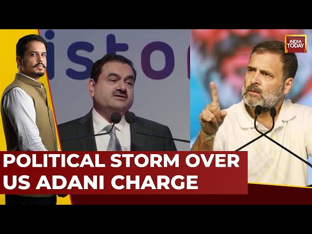 Adani Controversy: Political Storm Over US Adani Charge, Congress Slams Modi-Adani 'Bond' | 5 Live